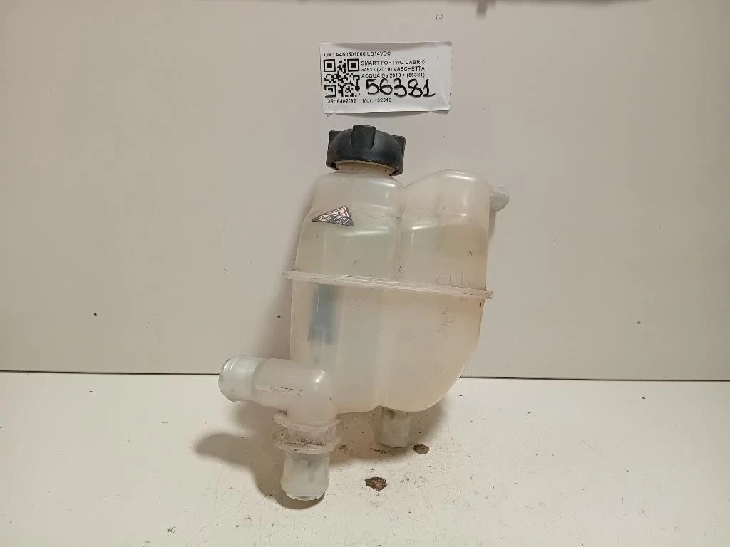 Vaschetta Acqua A450501000 Smart Fortwo Cabrio 451 2010