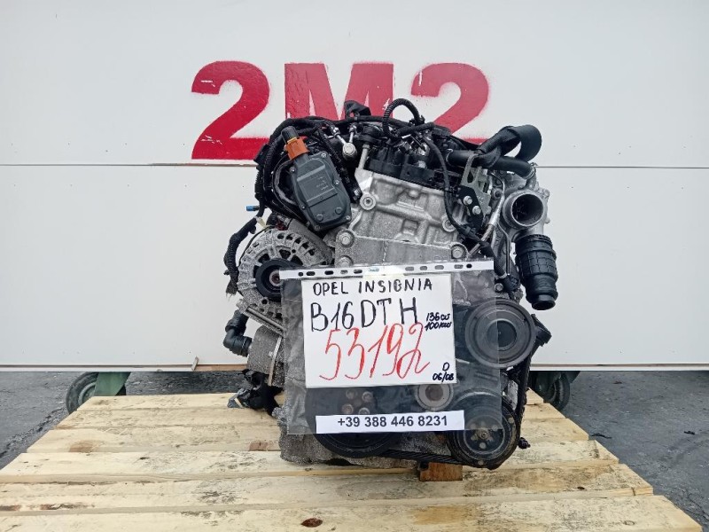 Motore Completo B16DTH 136 CV 100KW Opel Insignia A 2013