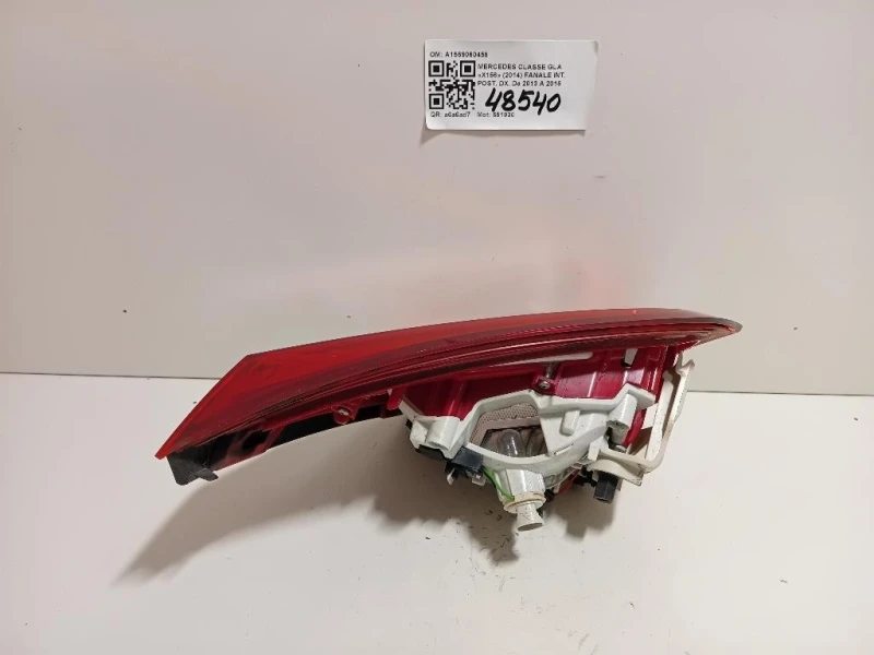 Fanale INT POST DX A1569060458 Mercedes Classe GLA X156 2014