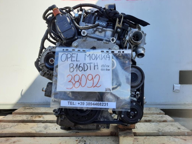 Motore Completo B16DTH 136CV 100KW Opel Mokka 2013