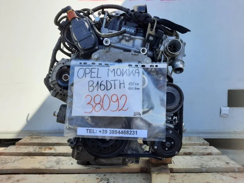 Motore Completo B16DTH 136CV 100KW Opel Mokka 2013