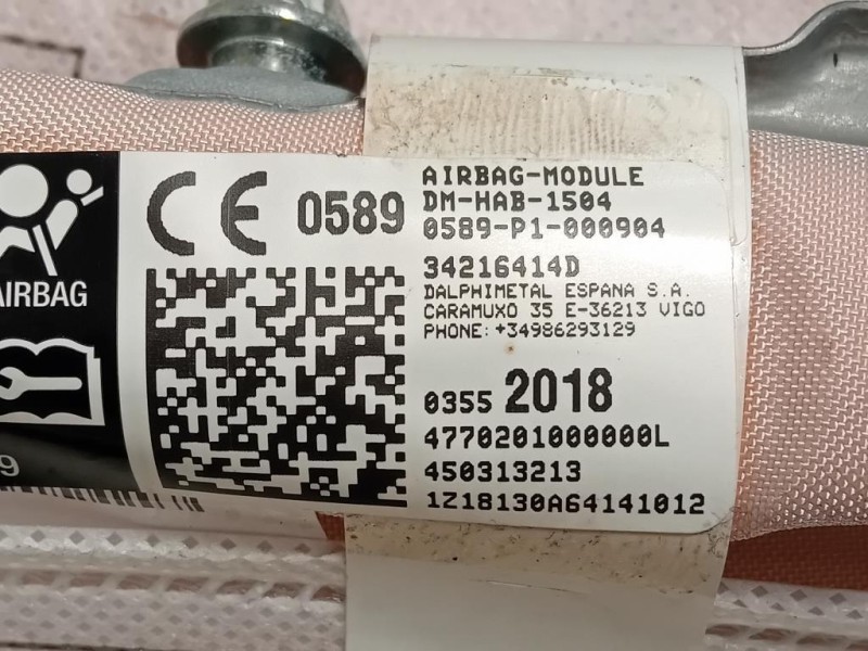 Air-bag A Tendina SX 34216414D Citroen C3 Aircross 2017