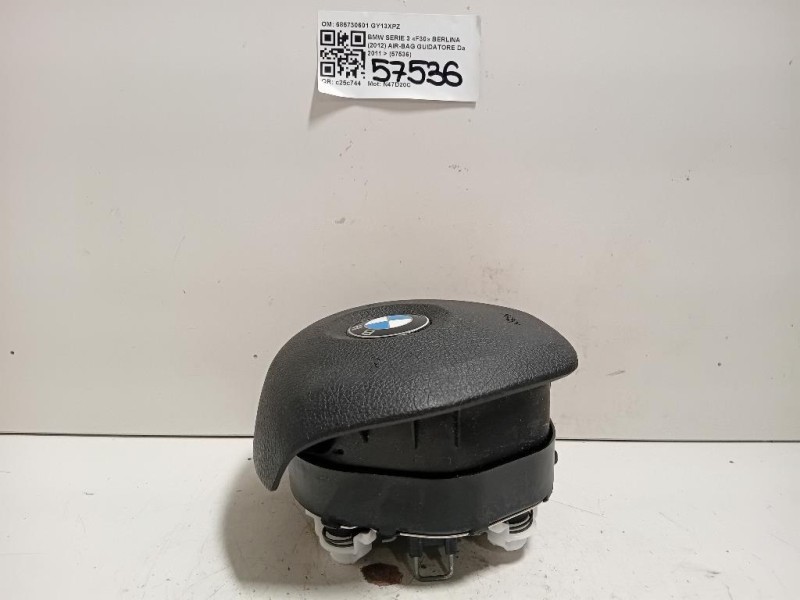 Air-bag Guidatore 685730601 Bmw Serie 3 F30 Berlina 2012