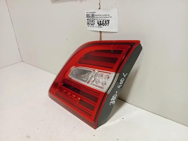 Fanale INT POST DX A1669068801 Mercedes Classe ML W166 2012