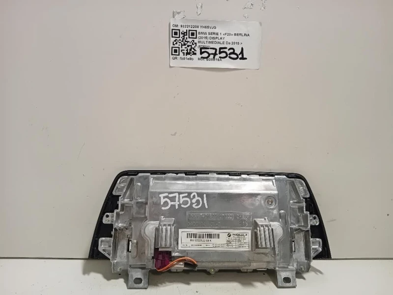 Display Multimediale 932212208 Bmw Serie 1 F20 Berlina 2015