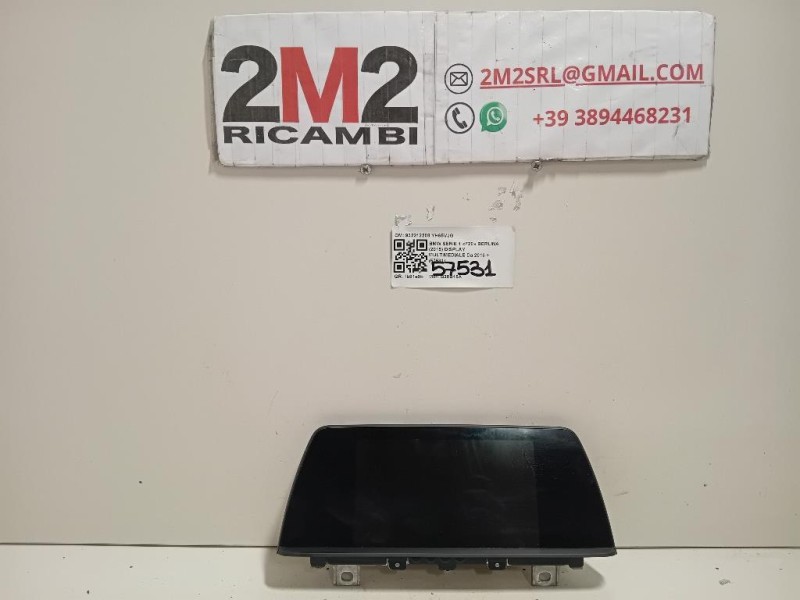 Display Multimediale 932212208 Bmw Serie 1 F20 Berlina 2015
