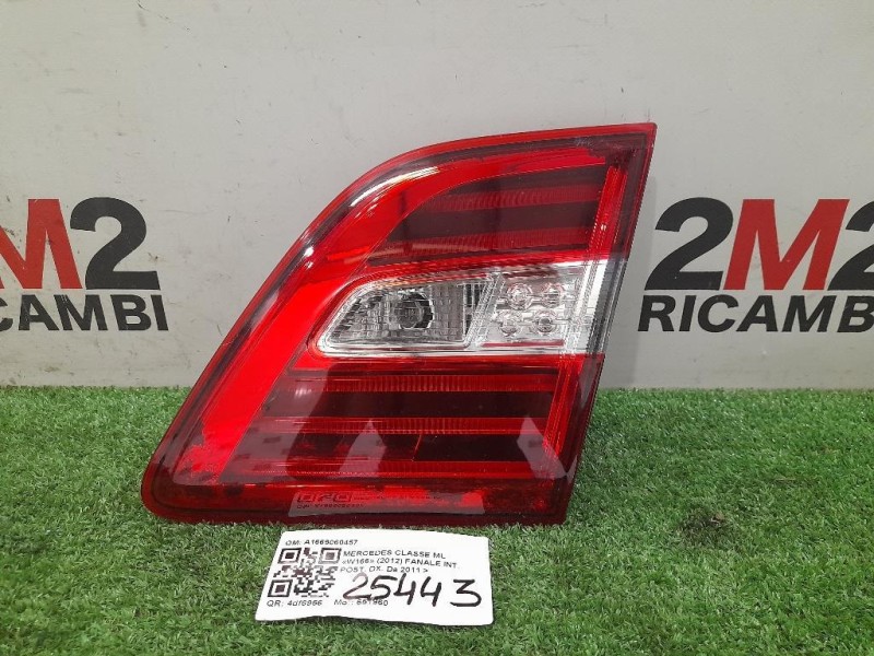 Fanale INT POST DX A1669060457 Mercedes Classe ML W166 2012