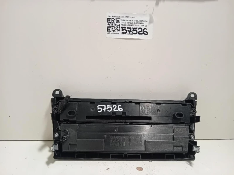 Modulo Comando Riscaldamento Clima 6411933877202 Bmw Serie 1 F20 Berlina 2012