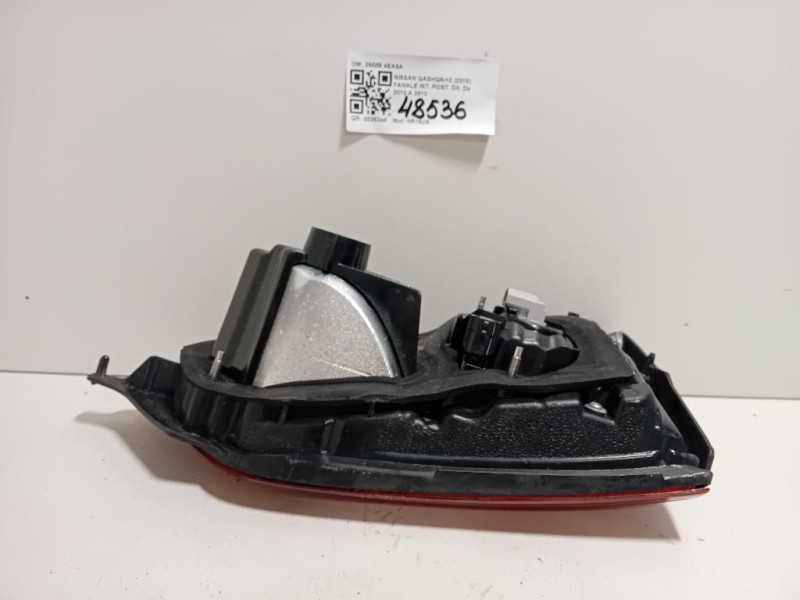 Fanale INT POST DX 26555 4EA5A Nissan Qashqai+2 2010