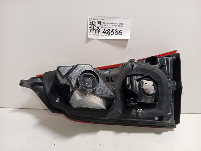 Fanale INT POST DX 26555 4EA5A Nissan Qashqai+2 2010