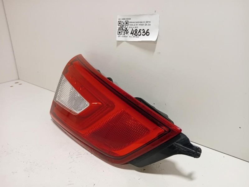Fanale INT POST DX 26555 4EA5A Nissan Qashqai+2 2010