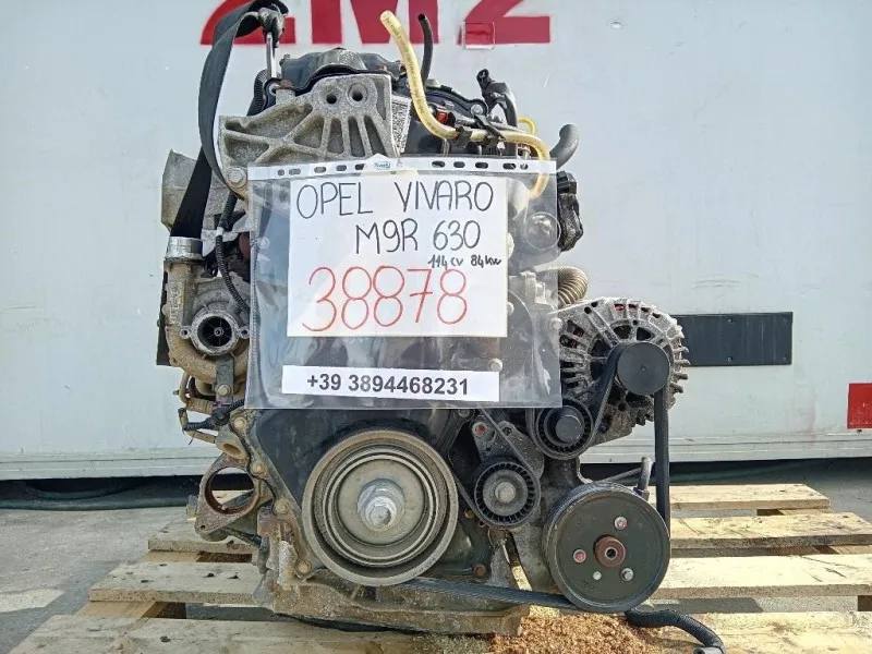 Motore Completo M9R 630 114CV 84KW Opel Vivaro A 2007