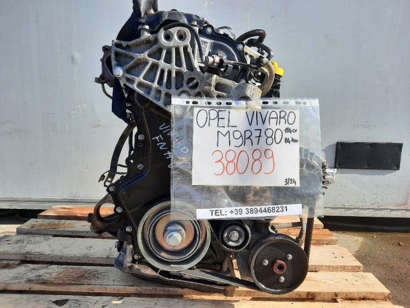 Motore Completo M9R780 114CV 84KW Opel Vivaro A 2007