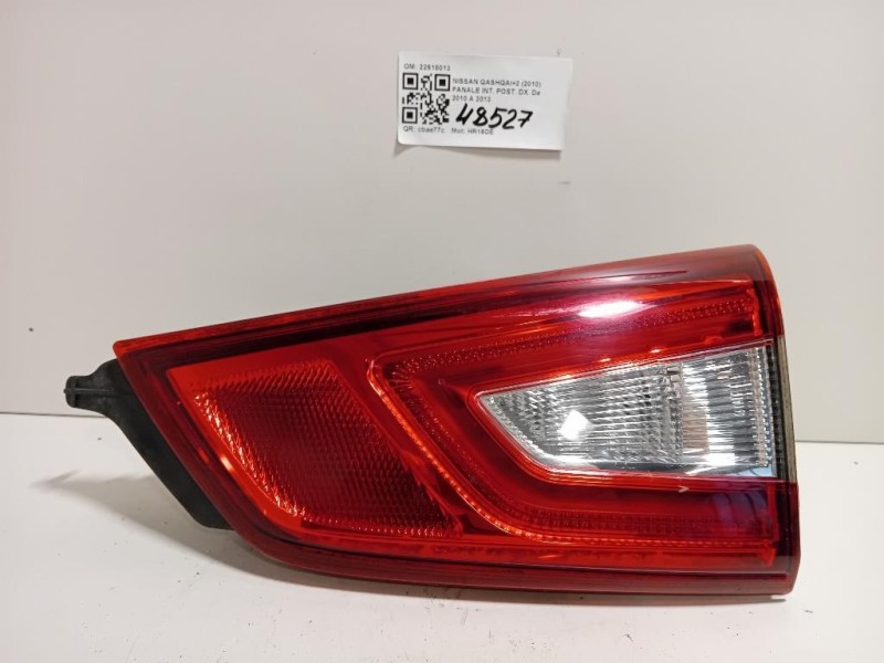 Fanale INT POST DX 22618013 Nissan Qashqai+2 2010