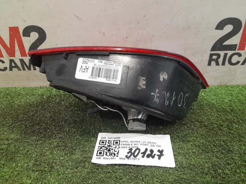 Fanale INT POST DX 13314055 Opel Astra J 2012