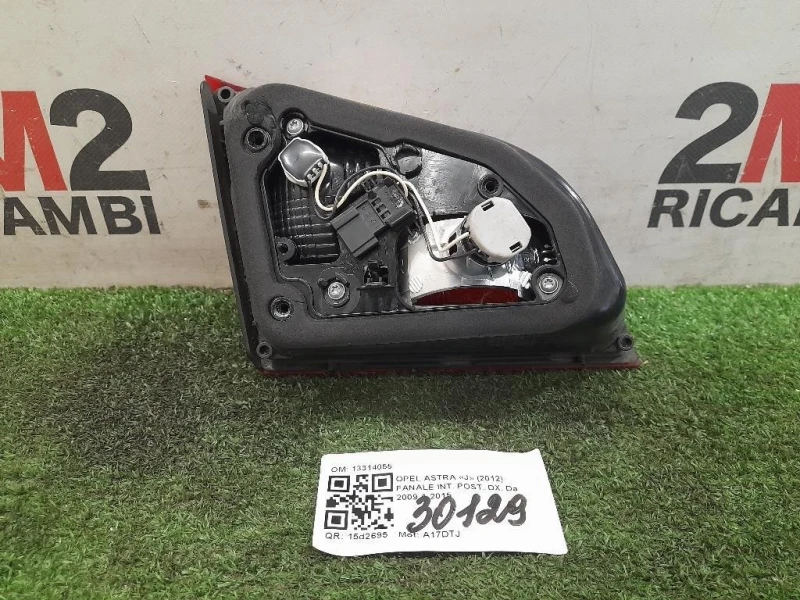 Fanale INT POST DX 13314055 Opel Astra J 2012