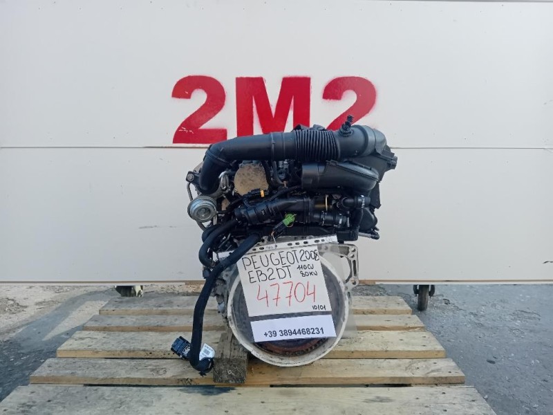 Motore Completo EB2DT 110 CV80KW Peugeot 2008 I 2013
