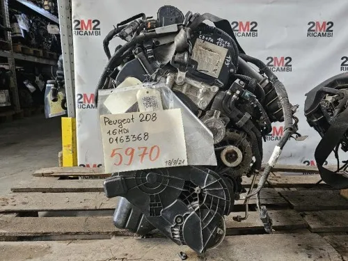Motore Completo 9HP DV6DTED 92 CV 68 KW Peugeot 208 I 2012