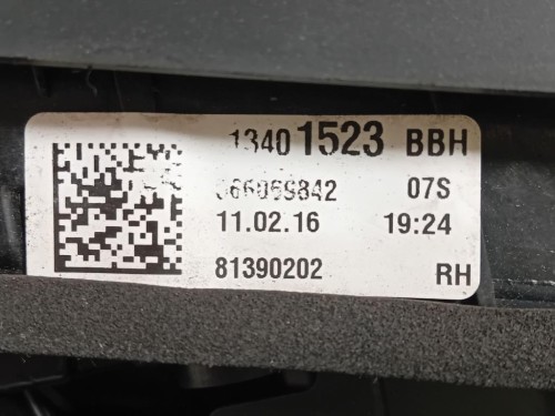 Fanale INT POST DX 13401523 Opel Astra K 2016