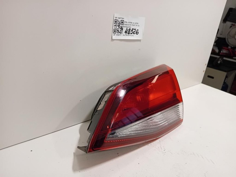 Fanale INT POST DX 39077381 Opel Astra K 2016