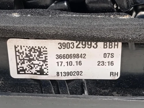 Fanale INT POST DX 39032993 Opel Astra K 2016