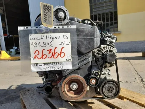 Motore Completo K9K846 106 CV 78 KW Renault Mégane III 2009