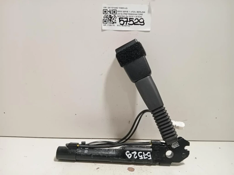 Pretensionatore Destro 34110144D Bmw Serie 1 F20 Berlina 2015