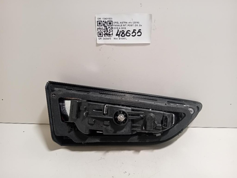 Fanale INT POST DX 13401523 Opel Astra K 2016