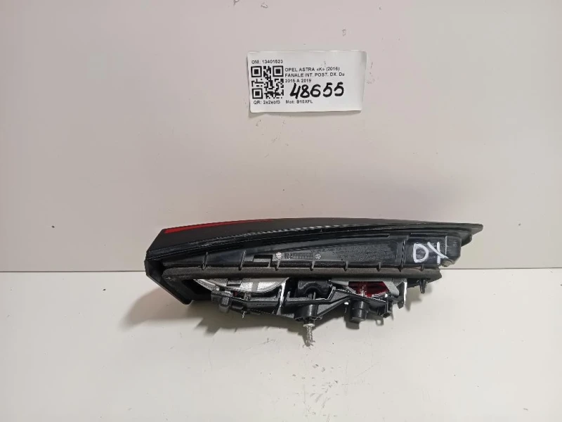 Fanale INT POST DX 13401523 Opel Astra K 2016