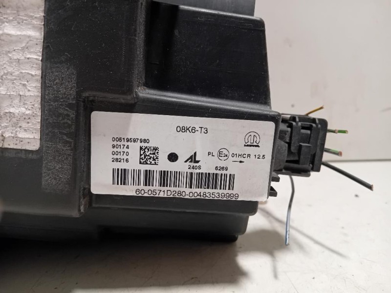Proiettore ANT SX 519597980 Jeep Renegade 2015