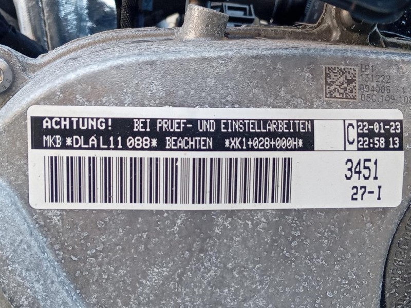 Motore Completo DLAA 110 CV 80 KW Seat Ibiza VI KJ1 2017