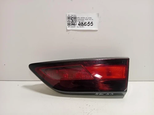 Fanale INT POST DX 13401523 Opel Astra K 2016