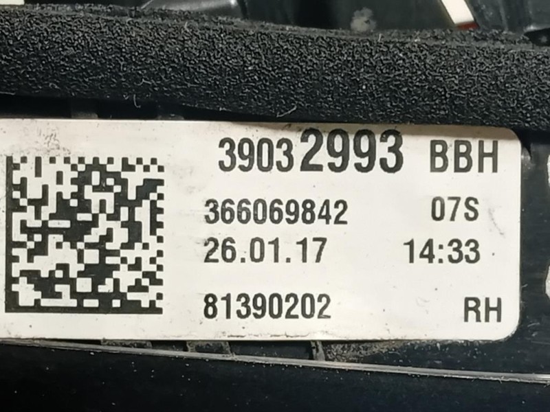 Fanale INT POST DX 39032993 Opel Astra K 2016