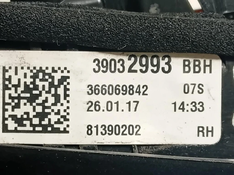 Fanale INT POST DX 39032993 Opel Astra K 2016