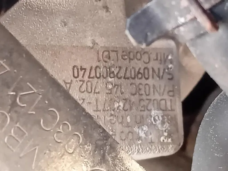 Motore Completo CAXA 122 CV 89 KW Skoda Octavia 1Z5 SW 2009