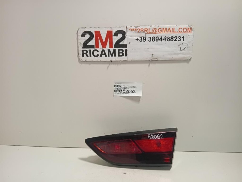 Fanale INT POST DX 39032993 Opel Astra K 2016
