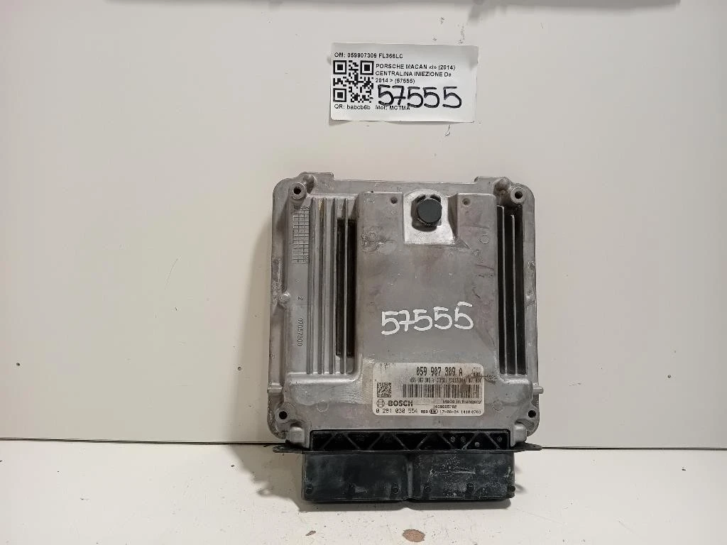 Centralina Iniezione 059907309 Porsche Macan I 2014