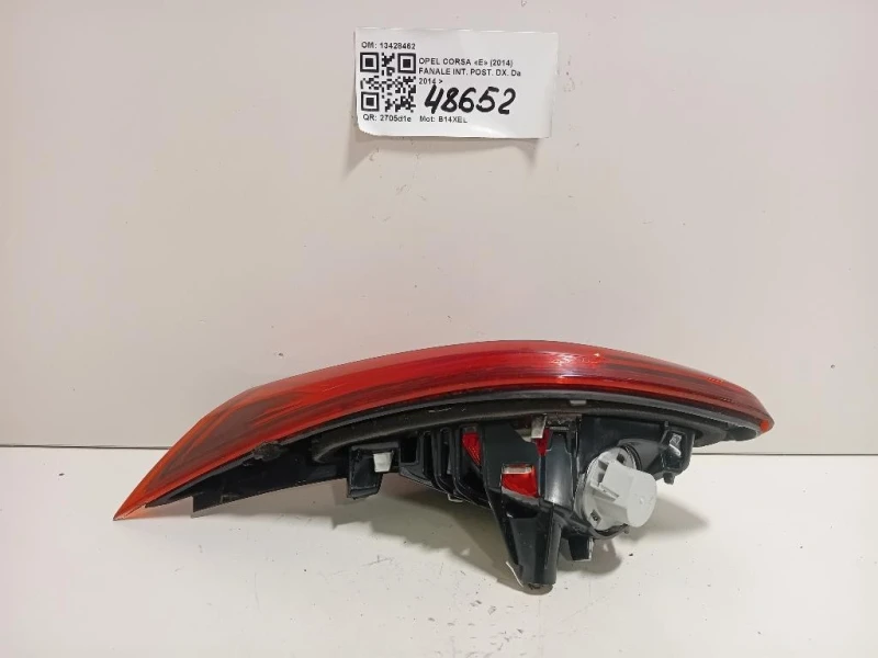 Fanale INT POST DX 13428462 Opel Corsa E 2014