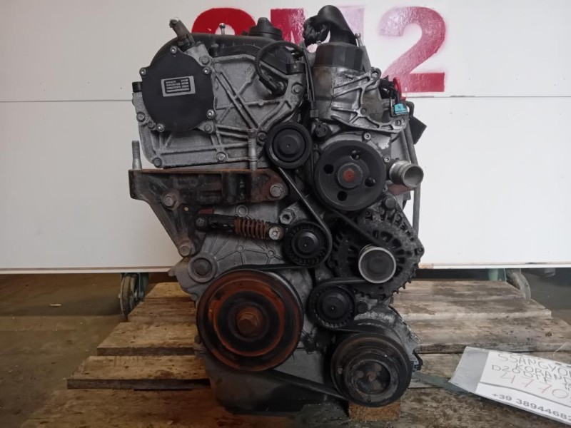 Motore Completo D20DTF 150 CV110KW Ssangyong Korando III 2011