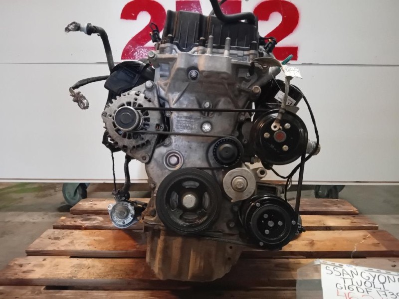 Motore Completo G16DF 173910 128 CV 94 KW Ssangyong Tivoli 2015