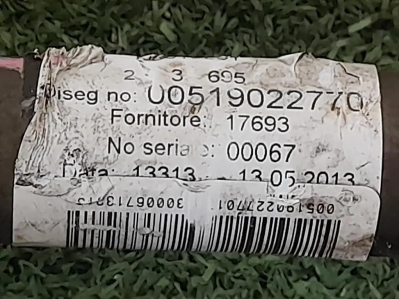 Semiasse ANT DX 51839646 Lancia Ypsilon III 2011