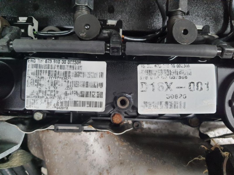 Motore Completo D16DTF 673910 116CV 85KW Ssangyong Tivoli 2015