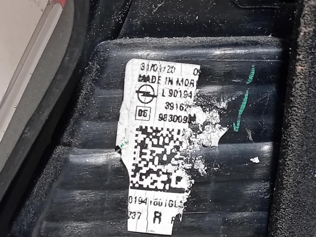 Fanale INT POST DX 9830096180 DX DESTRO Opel Corsa F 2019