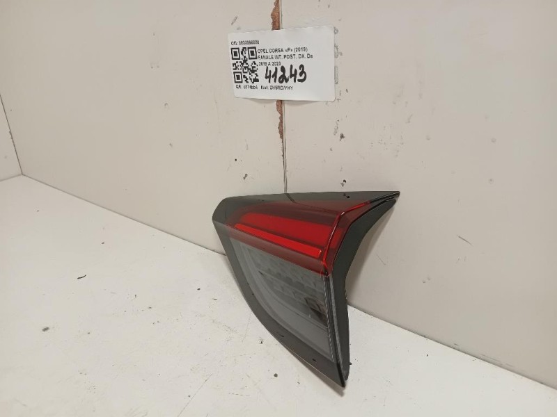 Fanale INT POST DX 9830096180 DX DESTRO Opel Corsa F 2019