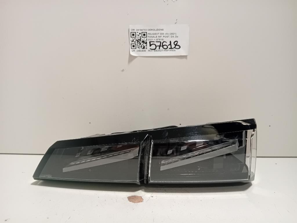 Fanale INF POST DX 24194702 Peugeot 308 III 2021