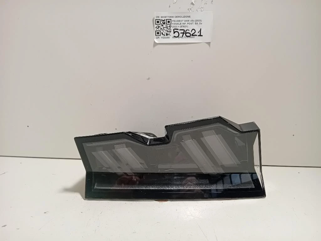 Fanale INF POST SX 9839770680 Peugeot 3008 III 2023