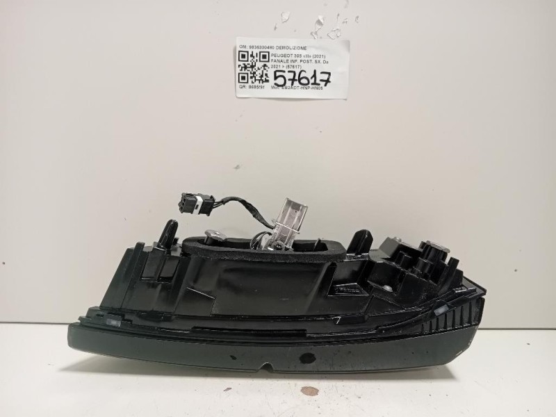 Fanale INF POST SX 9836300480 Peugeot 308 III 2021
