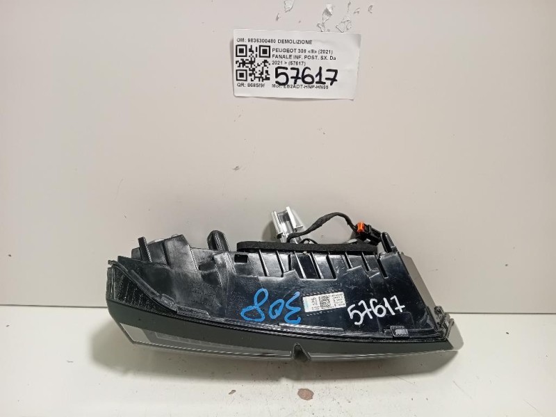 Fanale INF POST SX 9836300480 Peugeot 308 III 2021