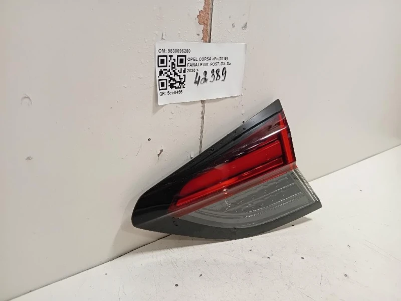 Fanale INT POST DX 9830096280 Opel Corsa F 2019