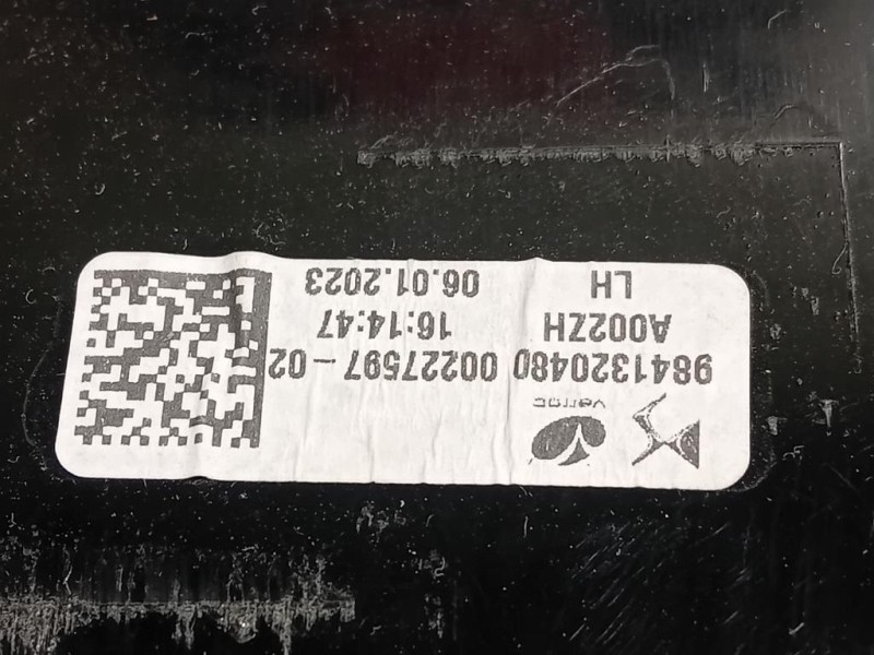 Fanale POST SX 9841320480 Citroen DS7 2022